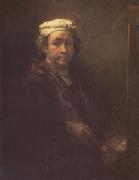 Portrait of the Artist at His Easel (mk05) Rembrandt